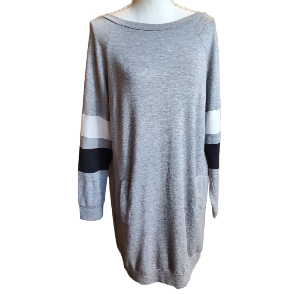 POPULAR BASICS sweatshirt dress L